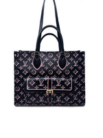 Louis Vuitton Black/Pink WDB! '22 'OnTheGo' MM Canvas Tote