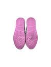 Chanel W Shoe Size 36 Cotton High-Top Logo Sneaker