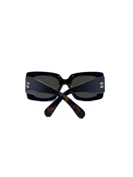 Chanel WB Oversized Rectangle High Bridge Sunglasses The Little Bird chanel-wb-oversized-rectangle-high-bridge-sunglasses-the-little-bird