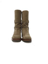 Hermes W Shoe Size 37 Suede Mid-Calf Boot