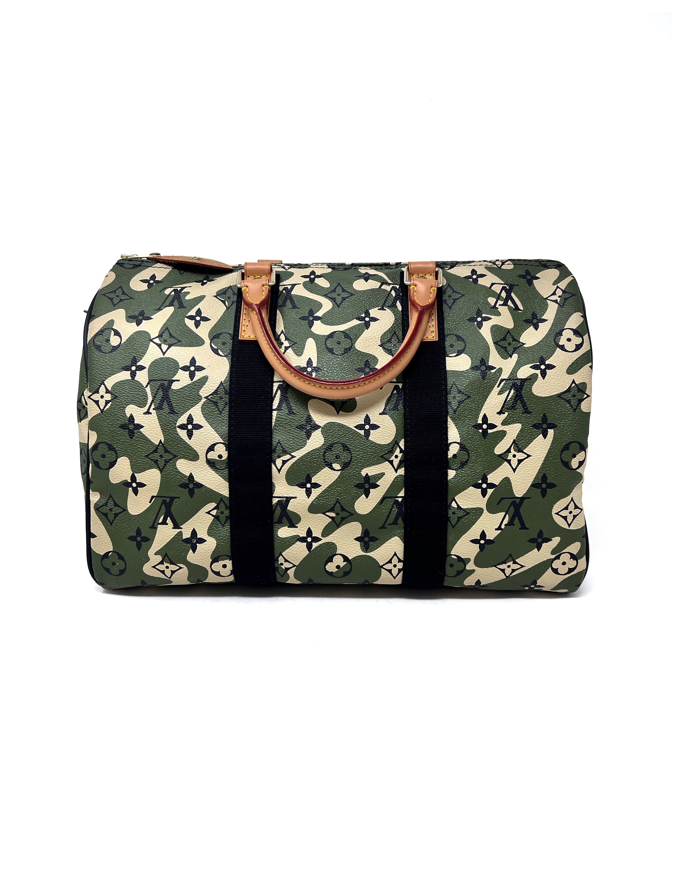 Louis vuitton camo speedy online