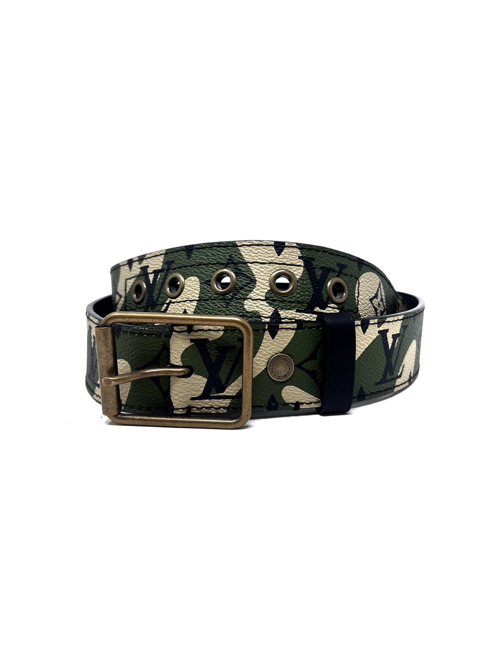 Louis Vuitton Size 95 LE Murakami Monogramouflage Belt The Little Bird