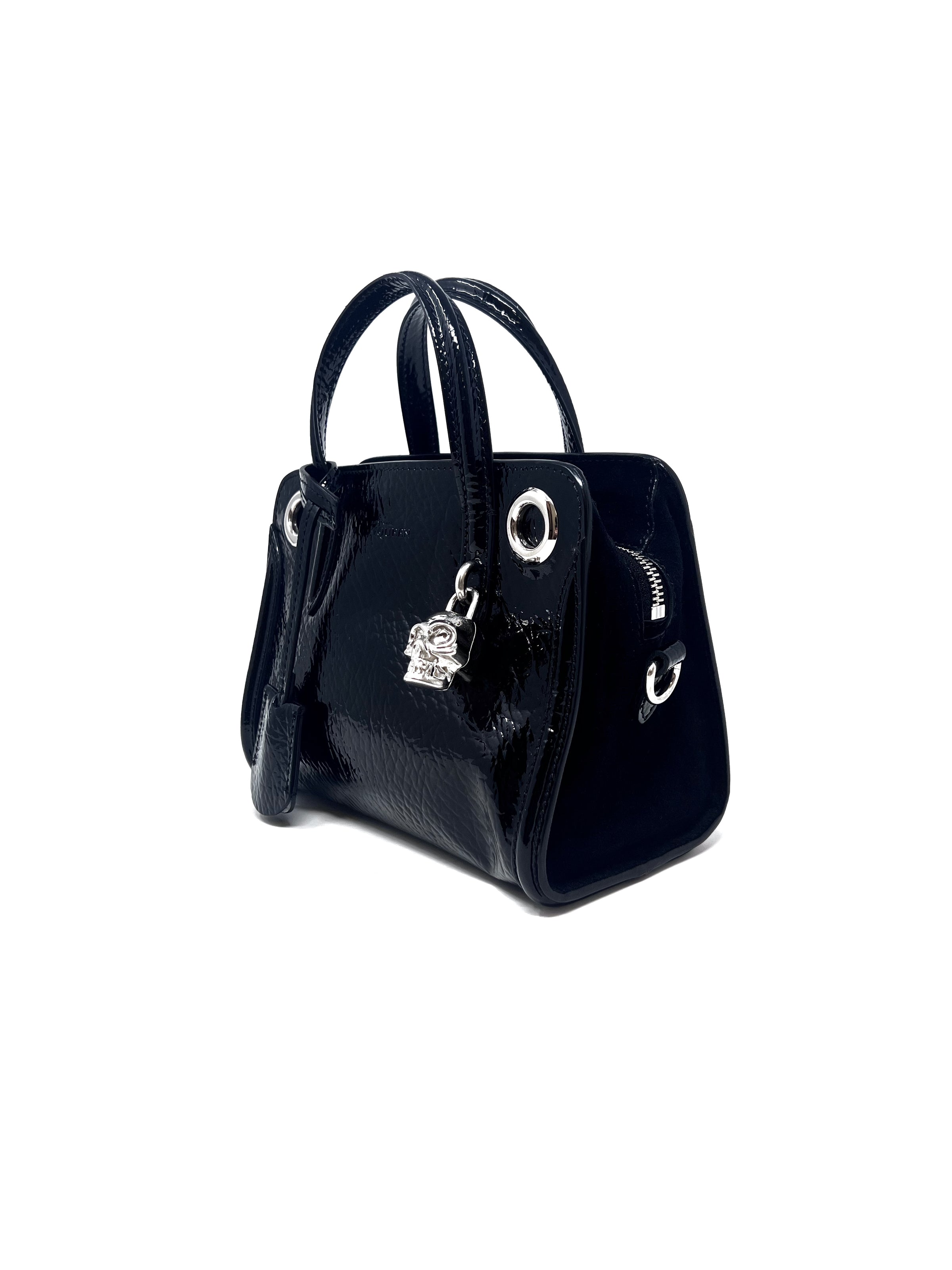 Alexander mcqueen black tote clearance