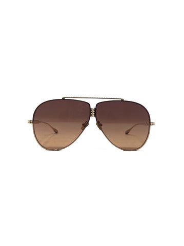 Valentino WWC! '24 XVI Aviator Titanium Stud Sunglasses – The