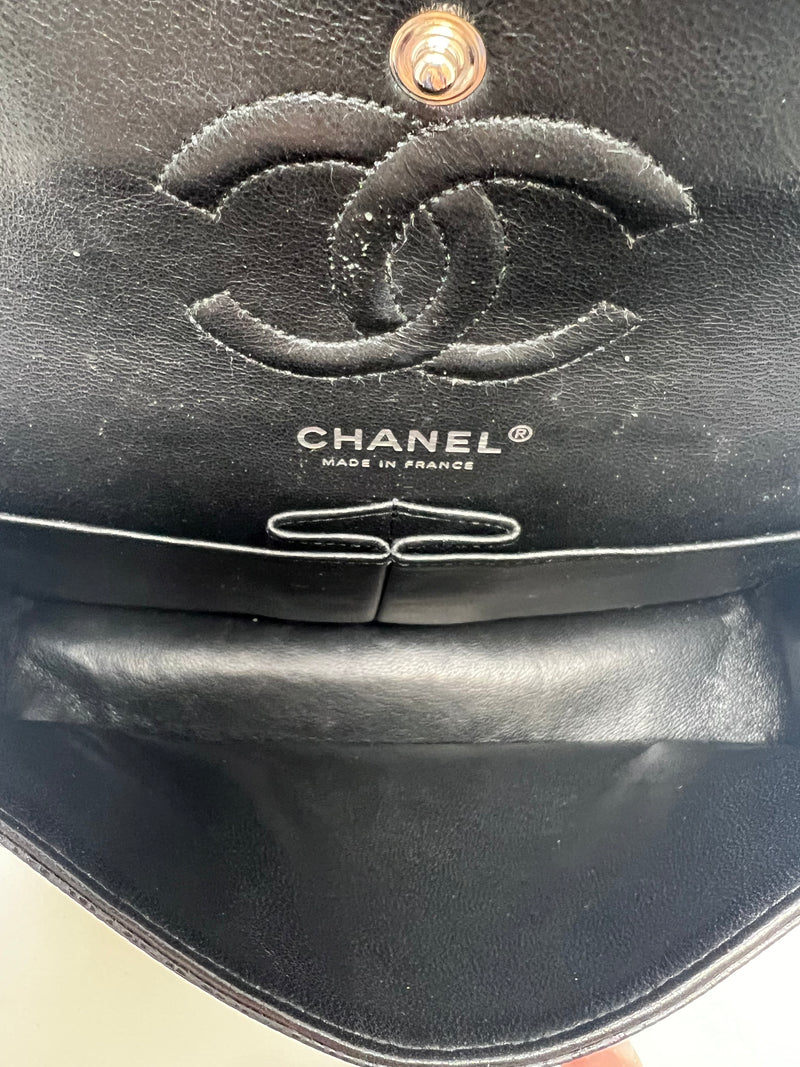 Chanel Black '09-'10 SM Caviar Double Flap Bag
