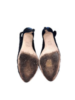 Chanel W Shoe Size 37.5 '19 CC Mesh & Grosgrain Cap Toe Slingbacks