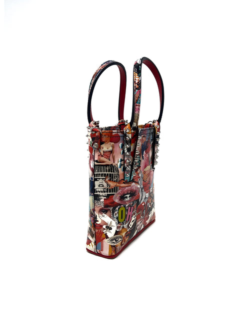 Christian Louboutin Multi '21 'Oh Xtian' Cabata Patent Mini Tote