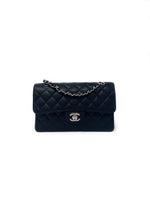 Chanel Black '09-'10 SM Caviar Double Flap Bag