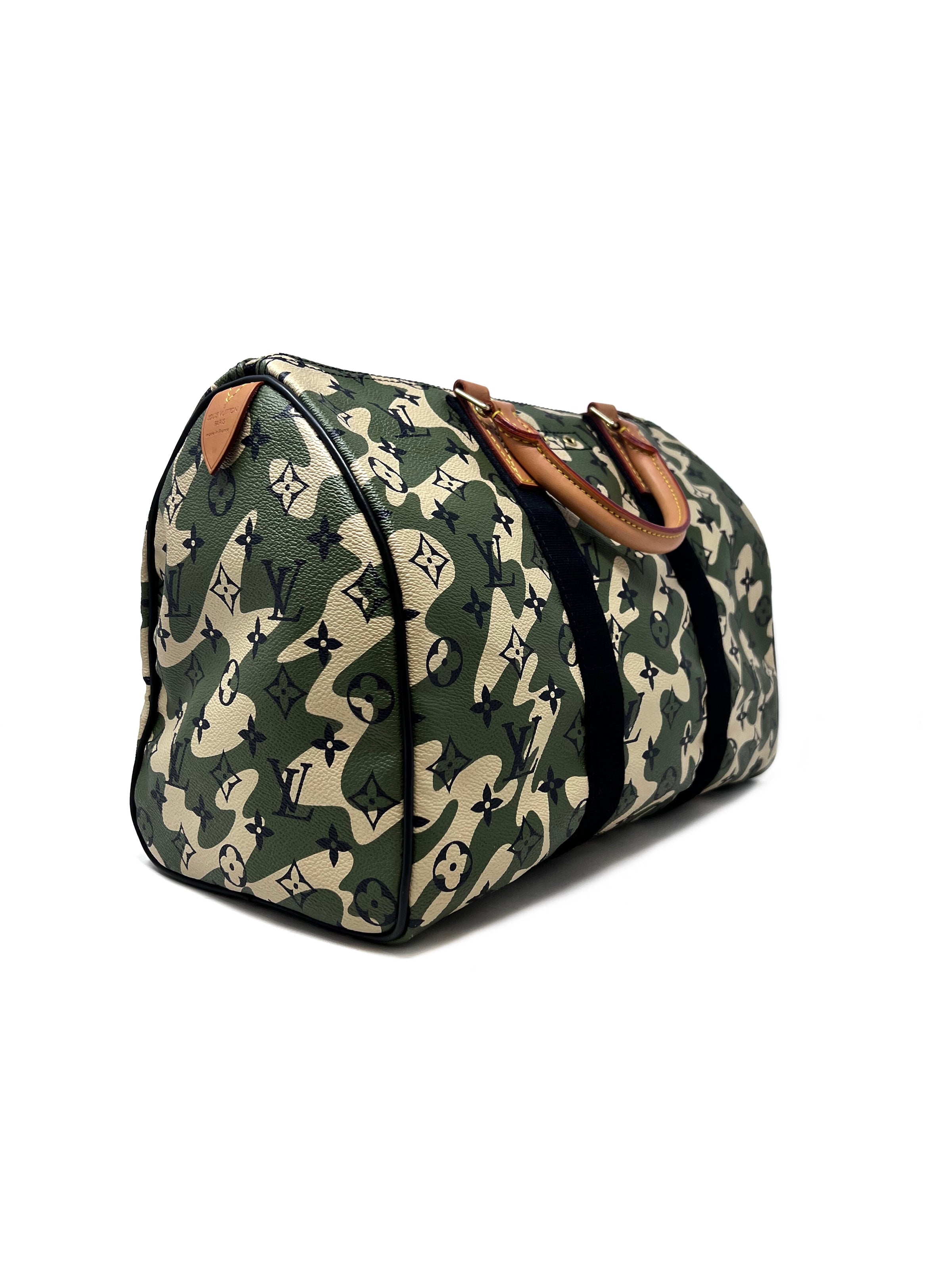 Louis Vuitton 08 LE RARE Murakami Monogramouflage Speedy 35 The Little Bird