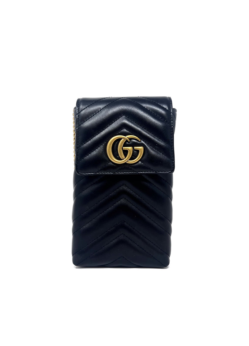 Gucci GG Marmont Matelass Phone Pouch Crossbody The Little Bird Gucci GG Marmont Matelass Phone Pouch Crossbody The Little Bird