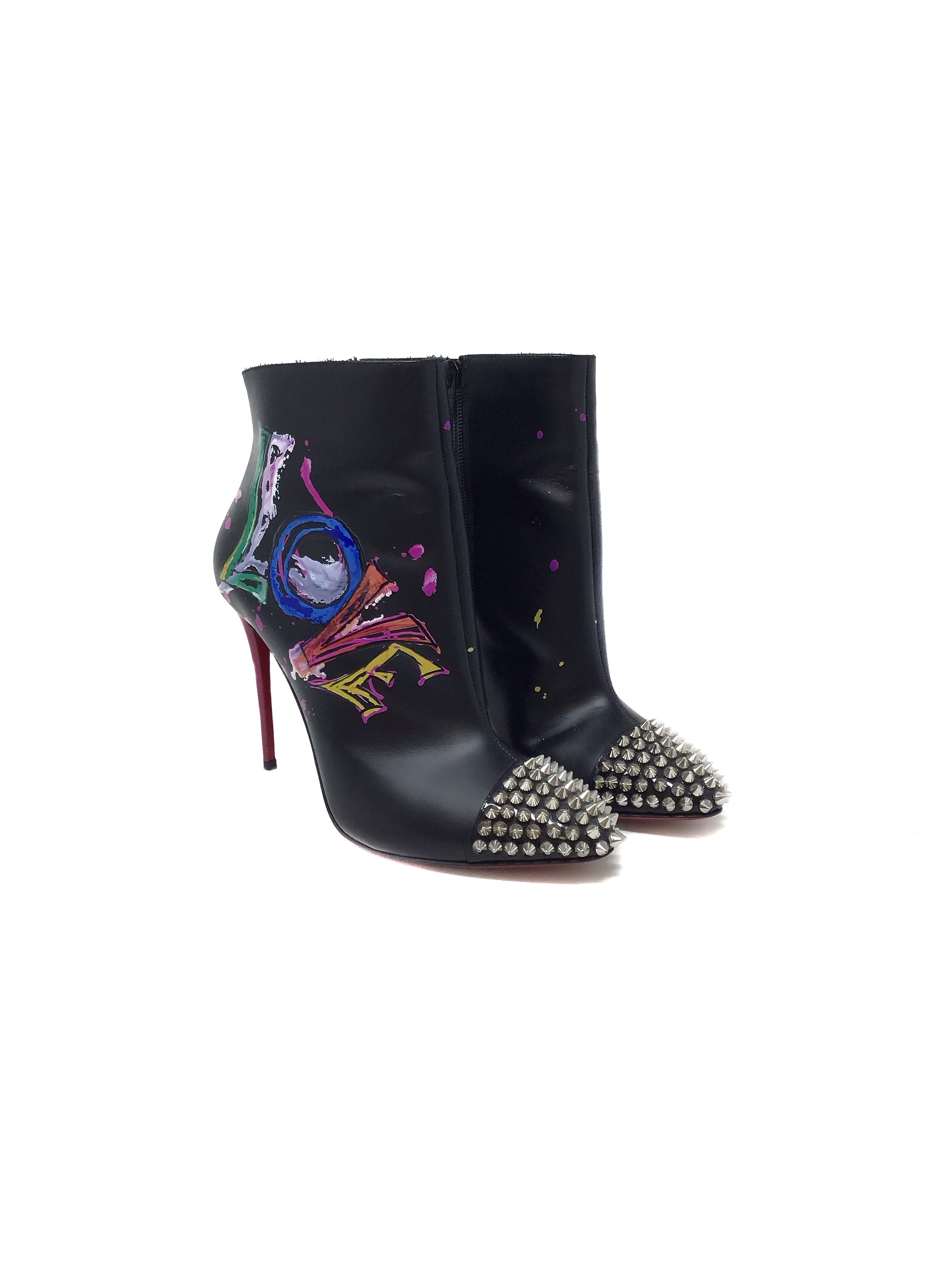 Christian louboutin clearance love boots