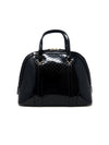 Gucci Black 'Nice' Patent Microguccissima Top Handle Bag