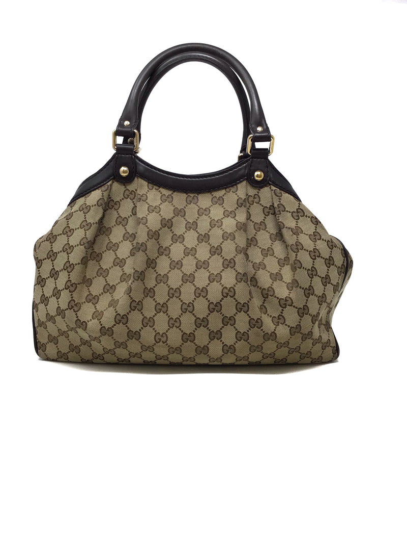 gucci monogram hobo bag