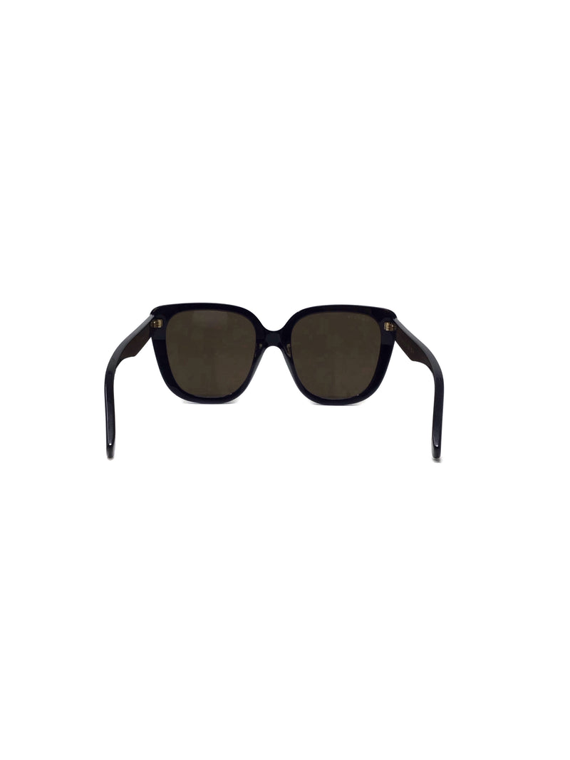 Gucci WC! Oversized Square Star Logo Sunglasses (Polarized)