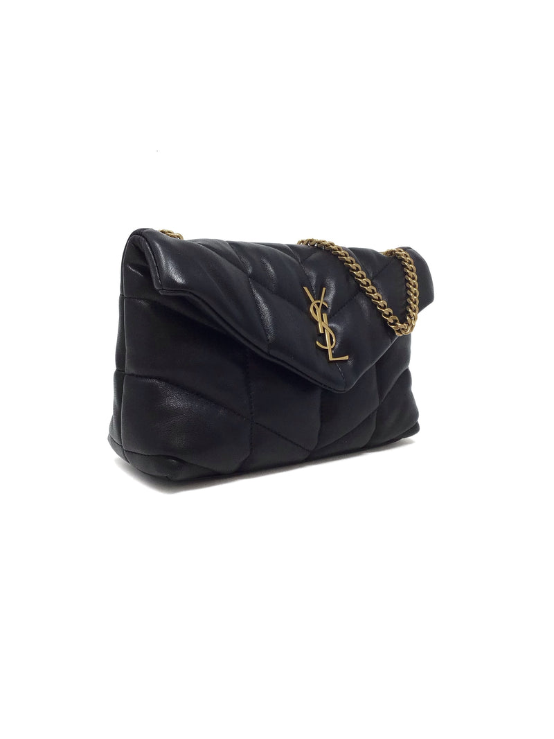 Saint Laurent 'LouLou' Mini YSL Puffer Toy Crossbody Bag