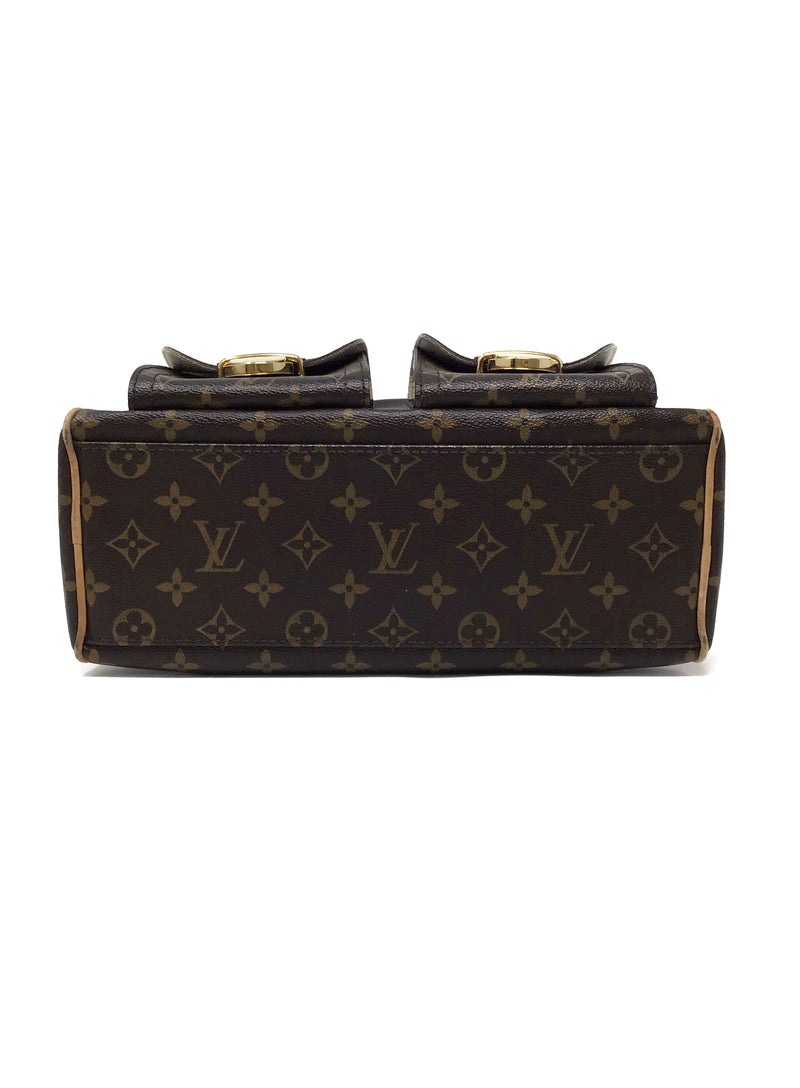 Louis Vuitton Monogram Manhattan PM Top Handle Bag