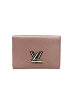 Louis Vuitton Pink/Silver WB! '19 'Twist' Epi Leather Belt Chain Pouch