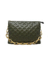 Louis Vuitton Olive WB!'22  'Coussin' Lambskin Embossed Accordion Bag (2 Straps)