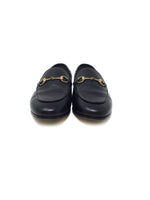 Gucci 38.5 Black  '23 'Brixton' Horsebit Leather Loafers