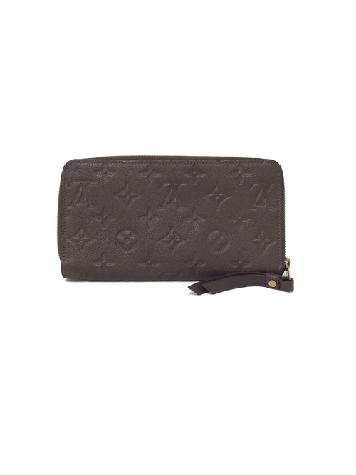 Louis Vuitton '11 'Zippy' Empreinte Leather Continental Wallet