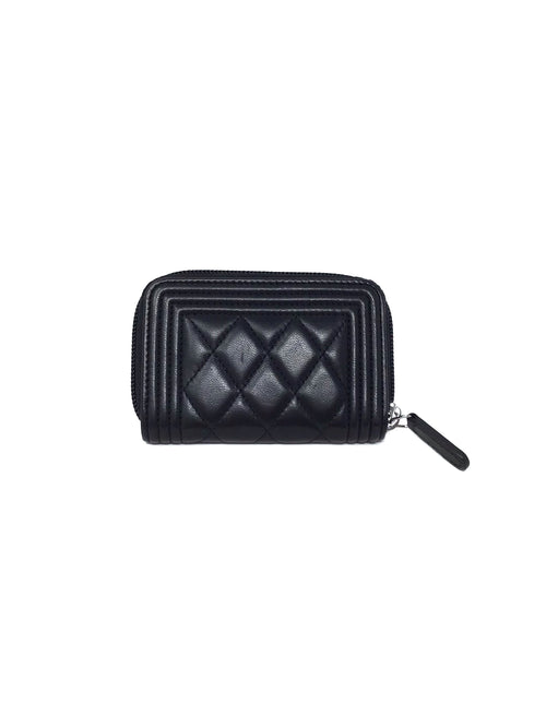Chanel WB! '15B 'Boy' Quilted Coin Purse