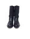 YSL W Shoe Size 38 WB! 'Chyc' Buckle Leather Boot