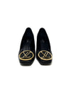 Louis Vuitton W Shoe Size 36 '17 Medallion Logo Block Heel Pumps