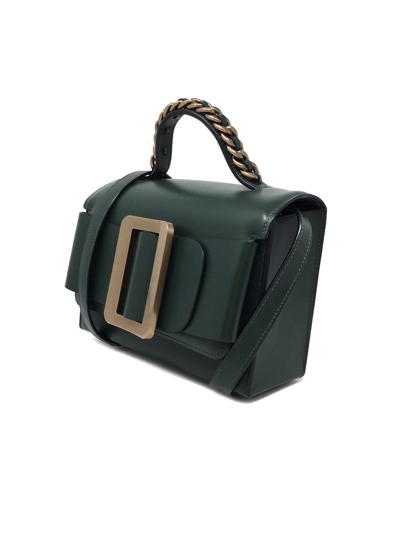 Boyy Basil Fred 23 Calfskin Chain Trim Handle Oversized Buckle Bag The Little Bird