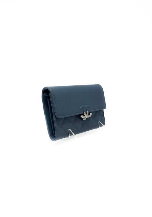 Chanel 'Urban Companion' Calfskin Compact Wallet