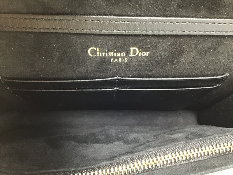 Christian Dior 'Diorama' Lamb Studded Wallet on Chain Bag